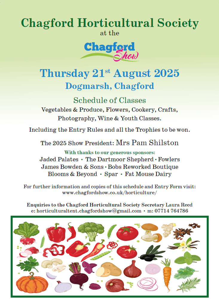 Horticultural Schedule 2025